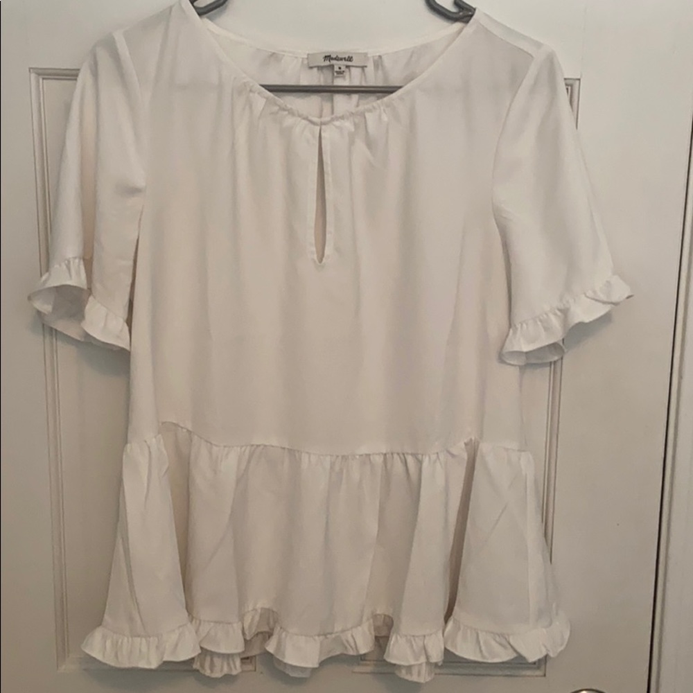 Madewell Ruffle Shirt